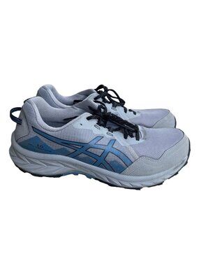 ASICS Gel-Venture 10 Mens Size 12 Trail Running Shoes Gray & Blue